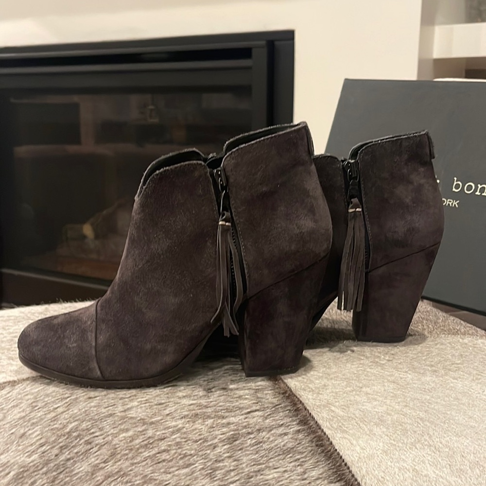 rag & bone suede bootie